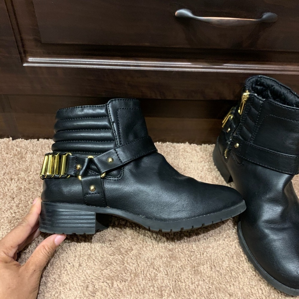Black booties